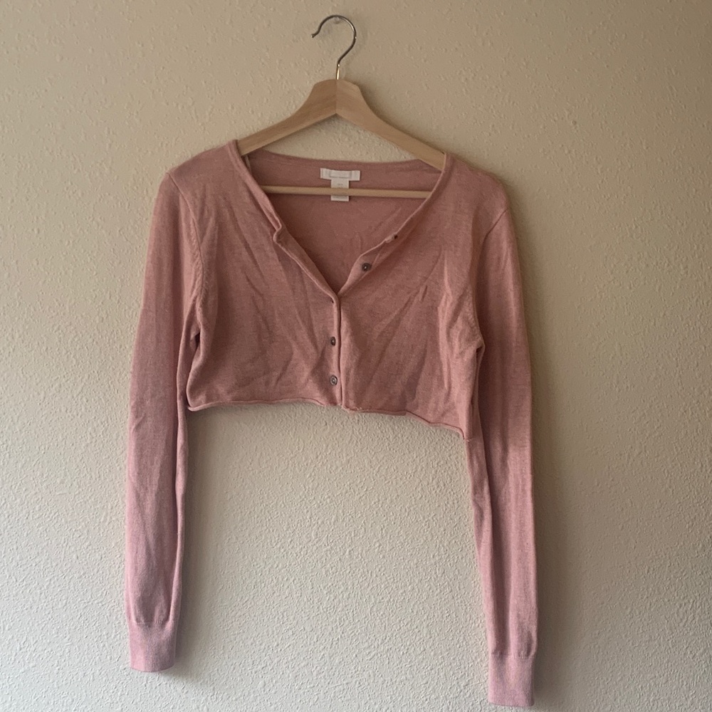 Cropped cardigan